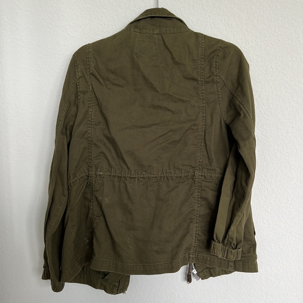 Old Navy Army Green Utility Jacket - Picture 4 of 5